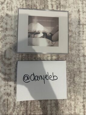 Taylor Swift The Tortured Poets Department Collectors CD The Manuscript Variant